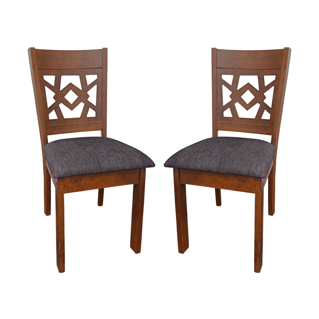 Safah Set of 2 Solidwood Dining Chair