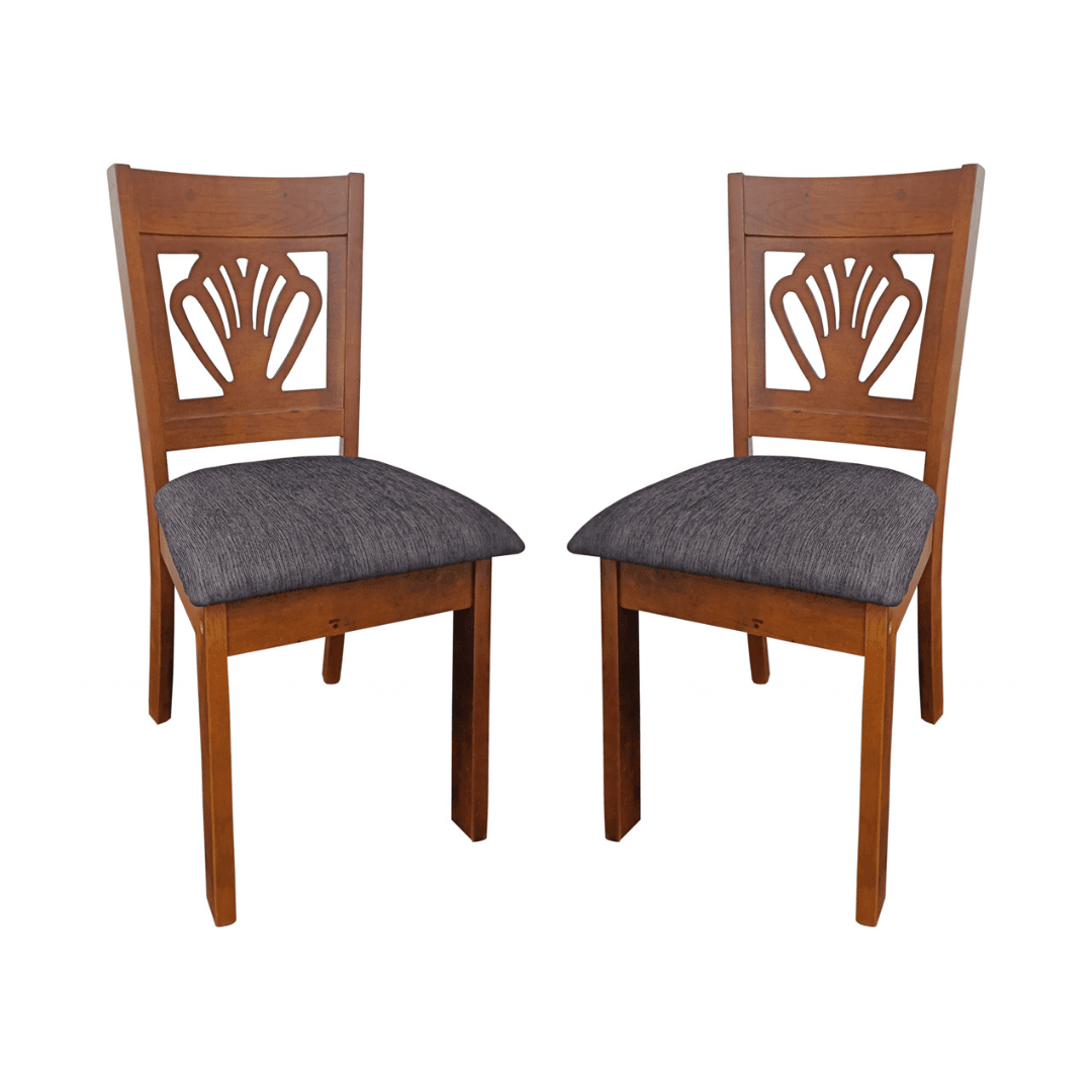 Vinpet Set of 2 Solidwood Dining Chair