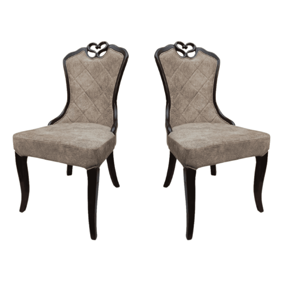 Caren Set of 2 Solid Wood Dining Chair