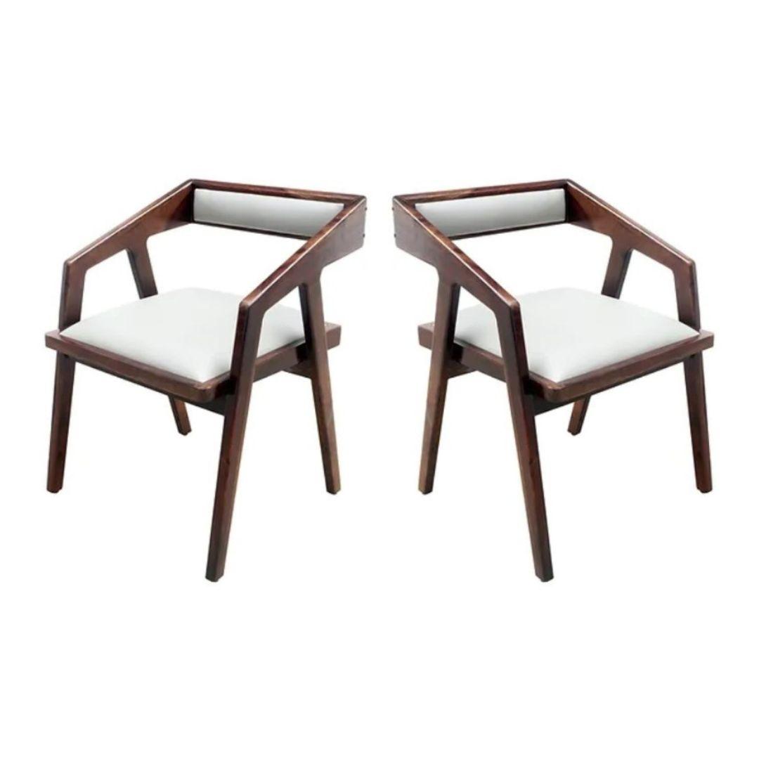 Falcon Set of 2 Sheesham Wood Dining Chair