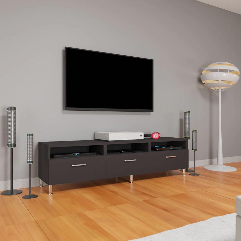 Finser Engineered Wood TV Unit in Wenge Colour