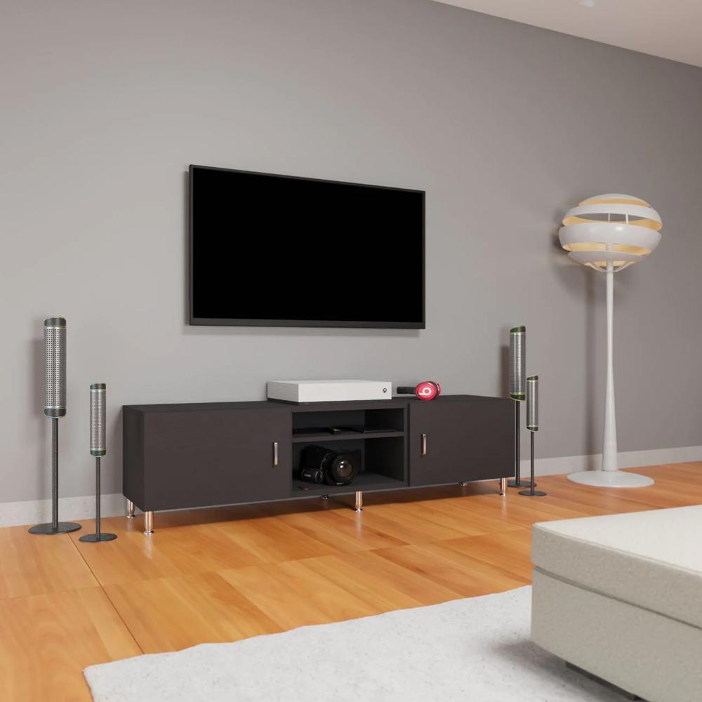 Fennel Engineered Wood TV Unit in Wenge Colour