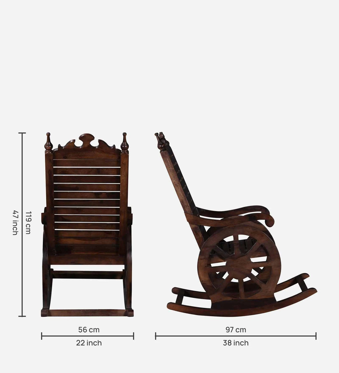 Wood Rocking Chair